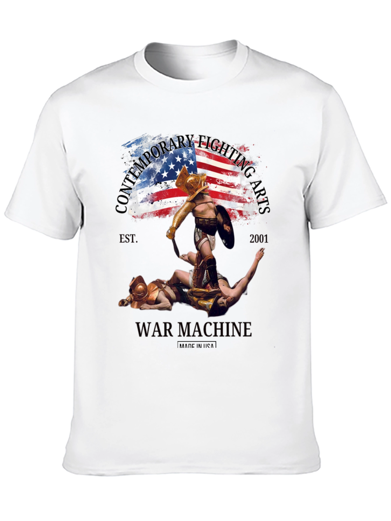 War Machine Fighting Arts Black T-Shirt