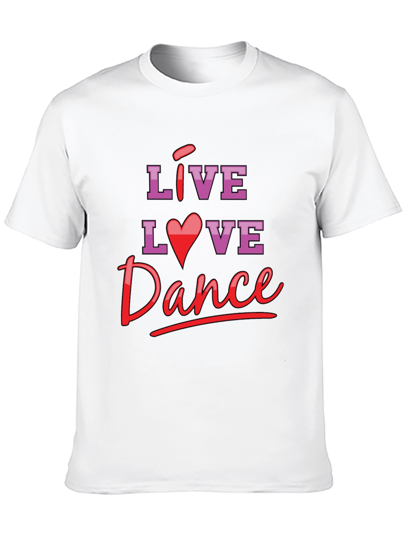 Live Love Dance Graphic T-Shirt