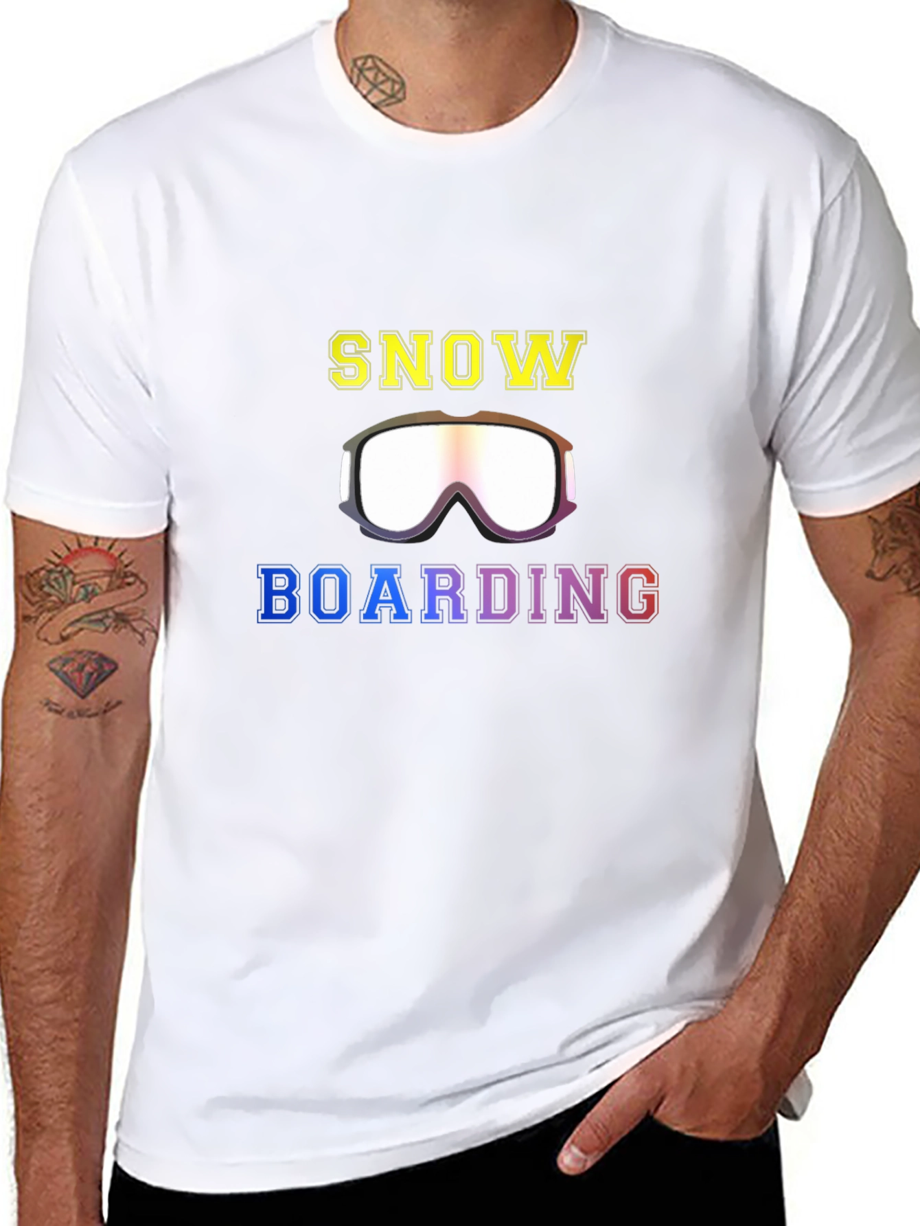 Snowboarding T-Shirt | Winter Sports Apparel