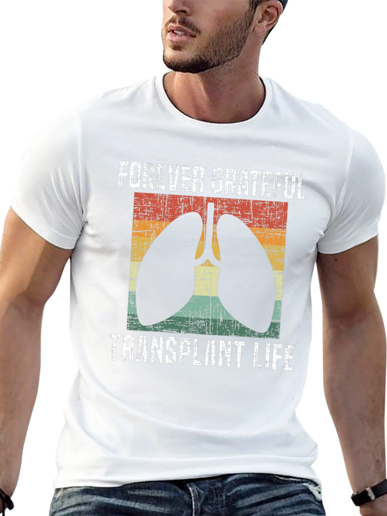 Forever Grateful Transplant Life T-Shirt
