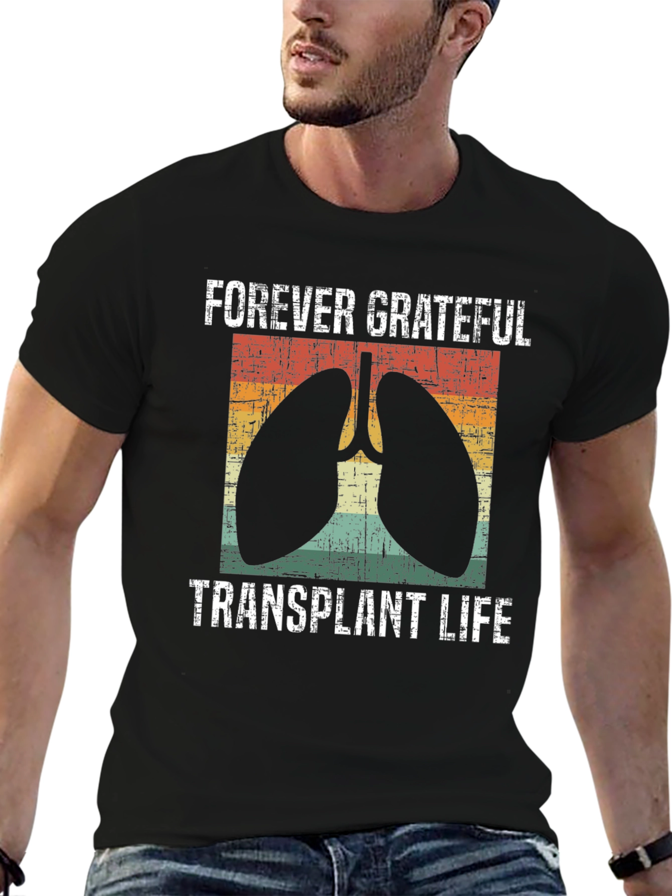 Forever Grateful Transplant Life T-Shirt