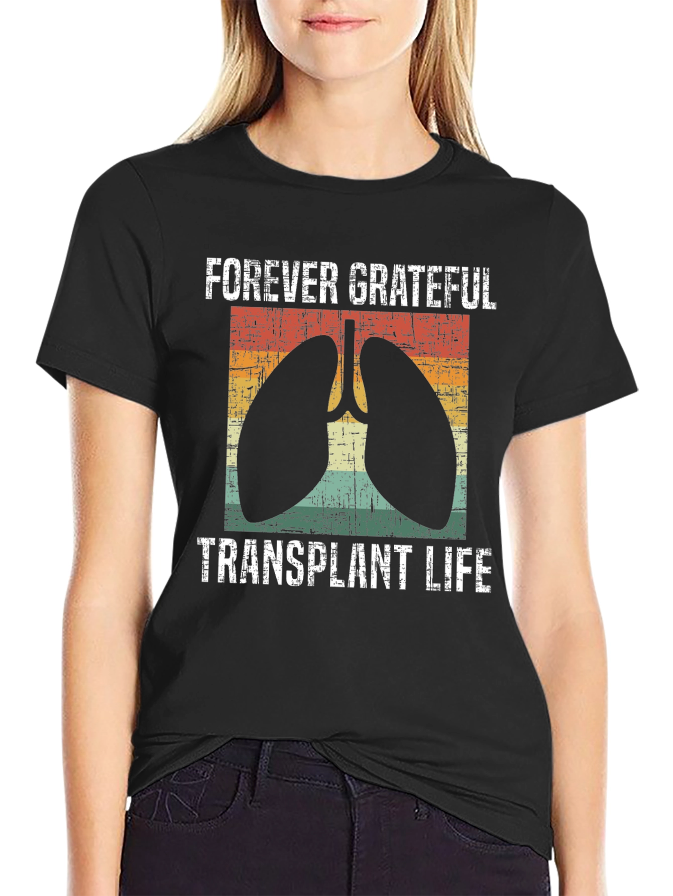 Forever Grateful Transplant Life T-Shirt