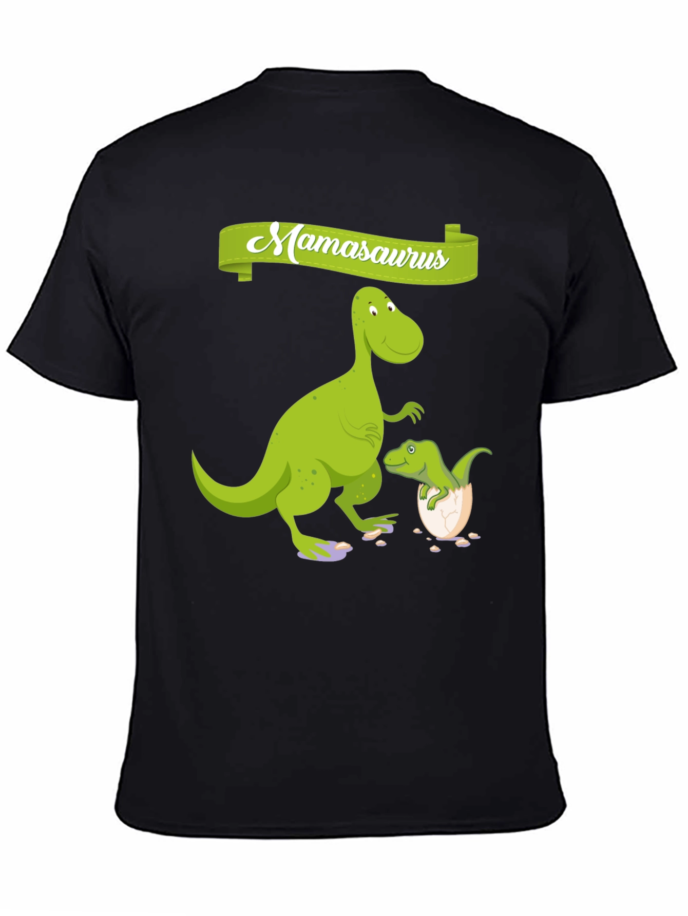 Mamasaurus Dinosaur Graphic T-Shirt