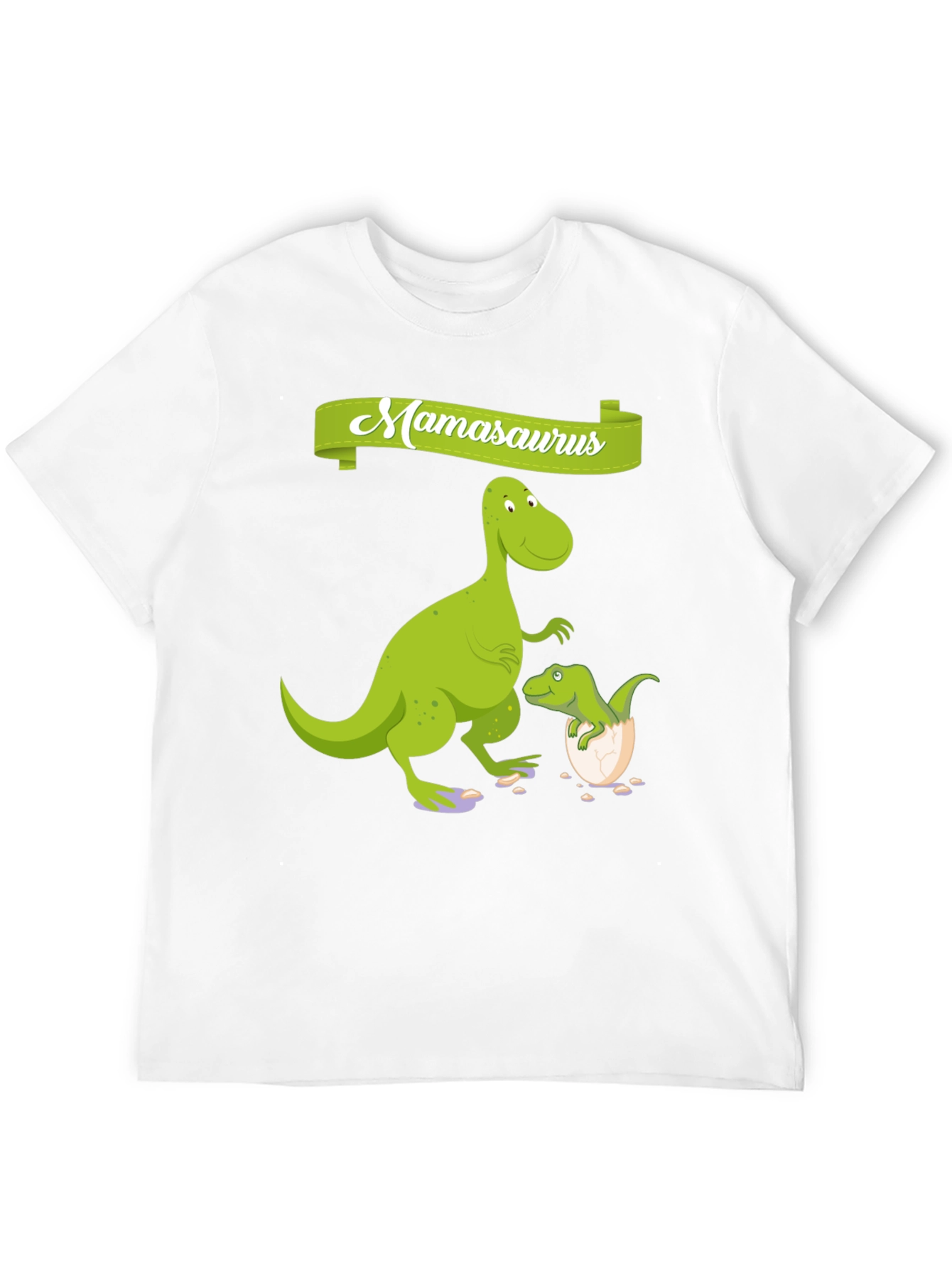 Mamasaurus Dinosaur Graphic T-Shirt