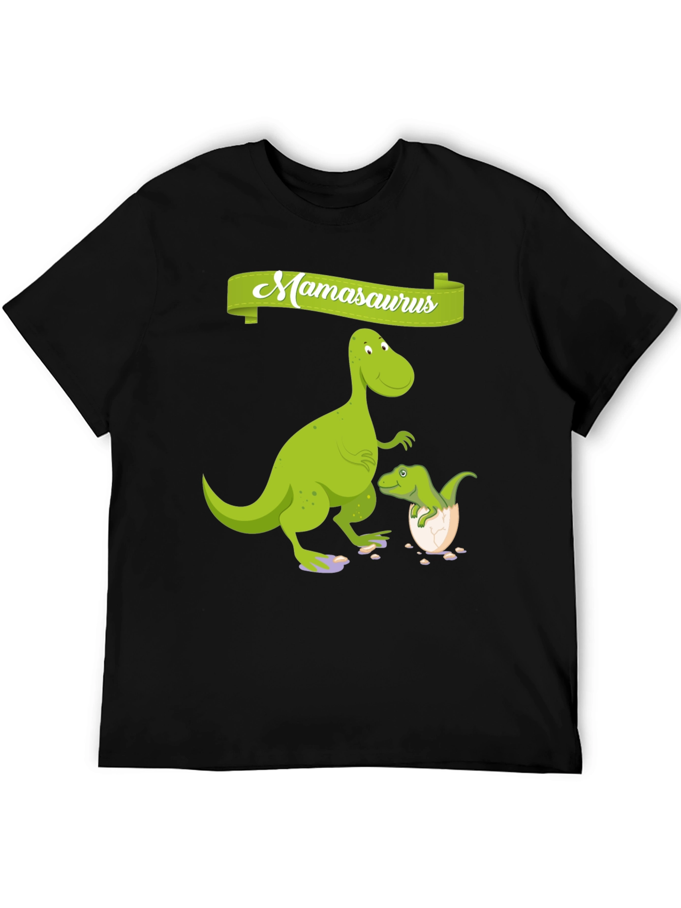 Mamasaurus Dinosaur Graphic T-Shirt