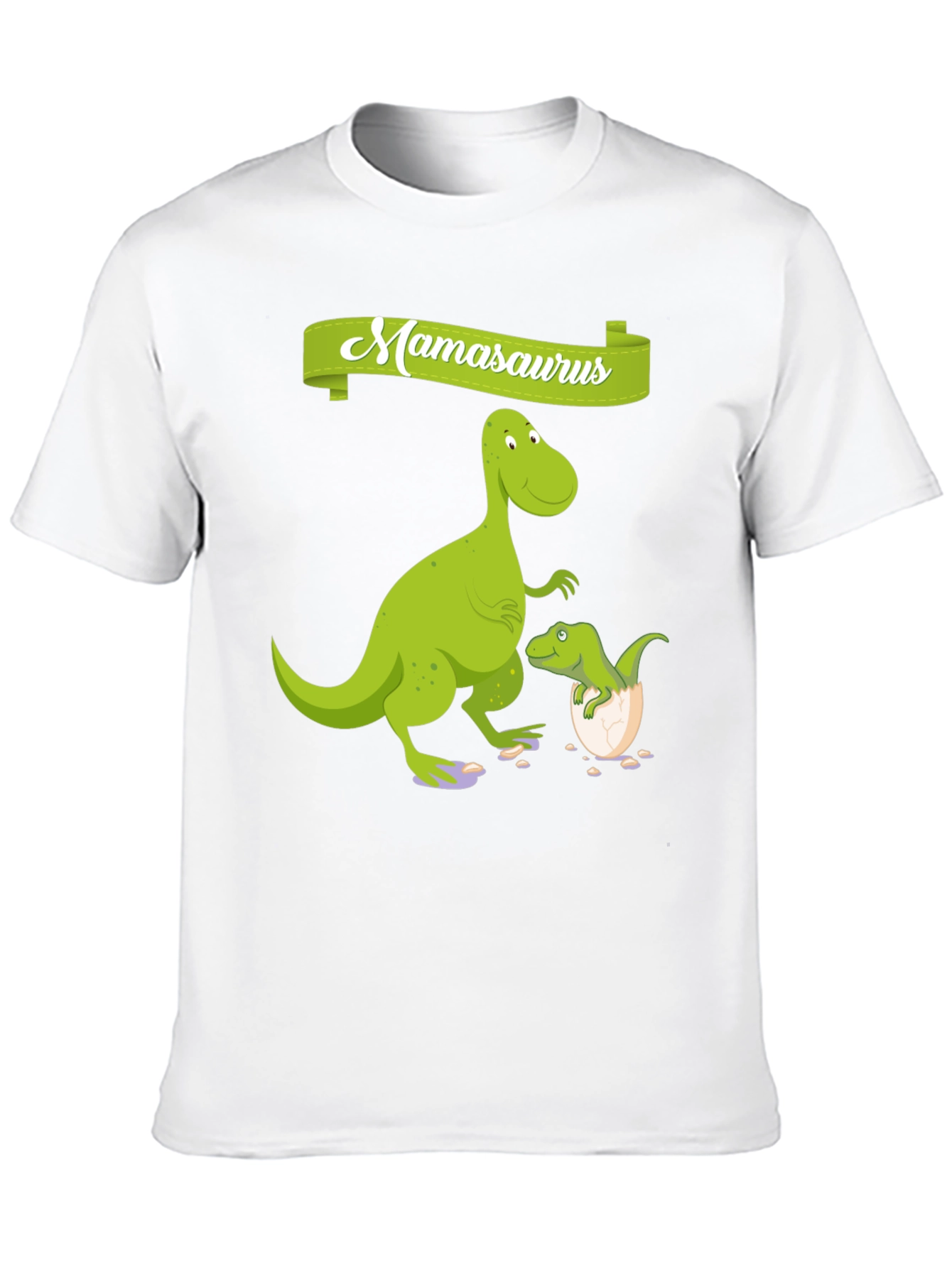 Mamasaurus Dinosaur Graphic T-Shirt