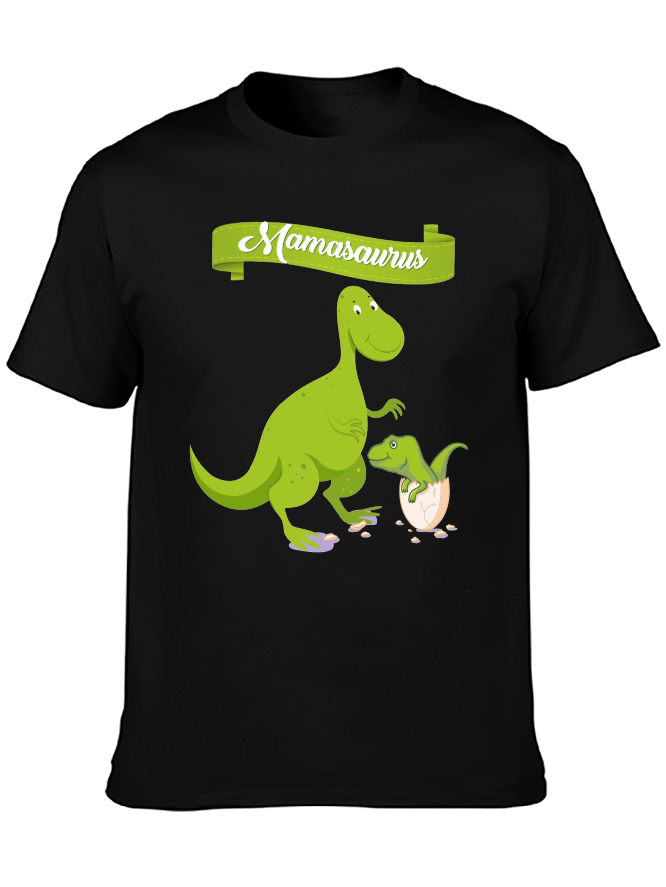 Mamasaurus Dinosaur Graphic T-Shirt