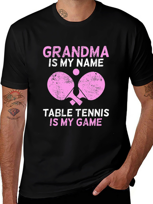 Grandma Table Tennis T-Shirt