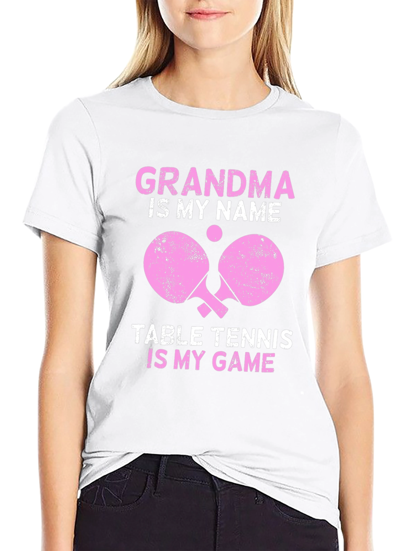 Grandma Table Tennis T-Shirt