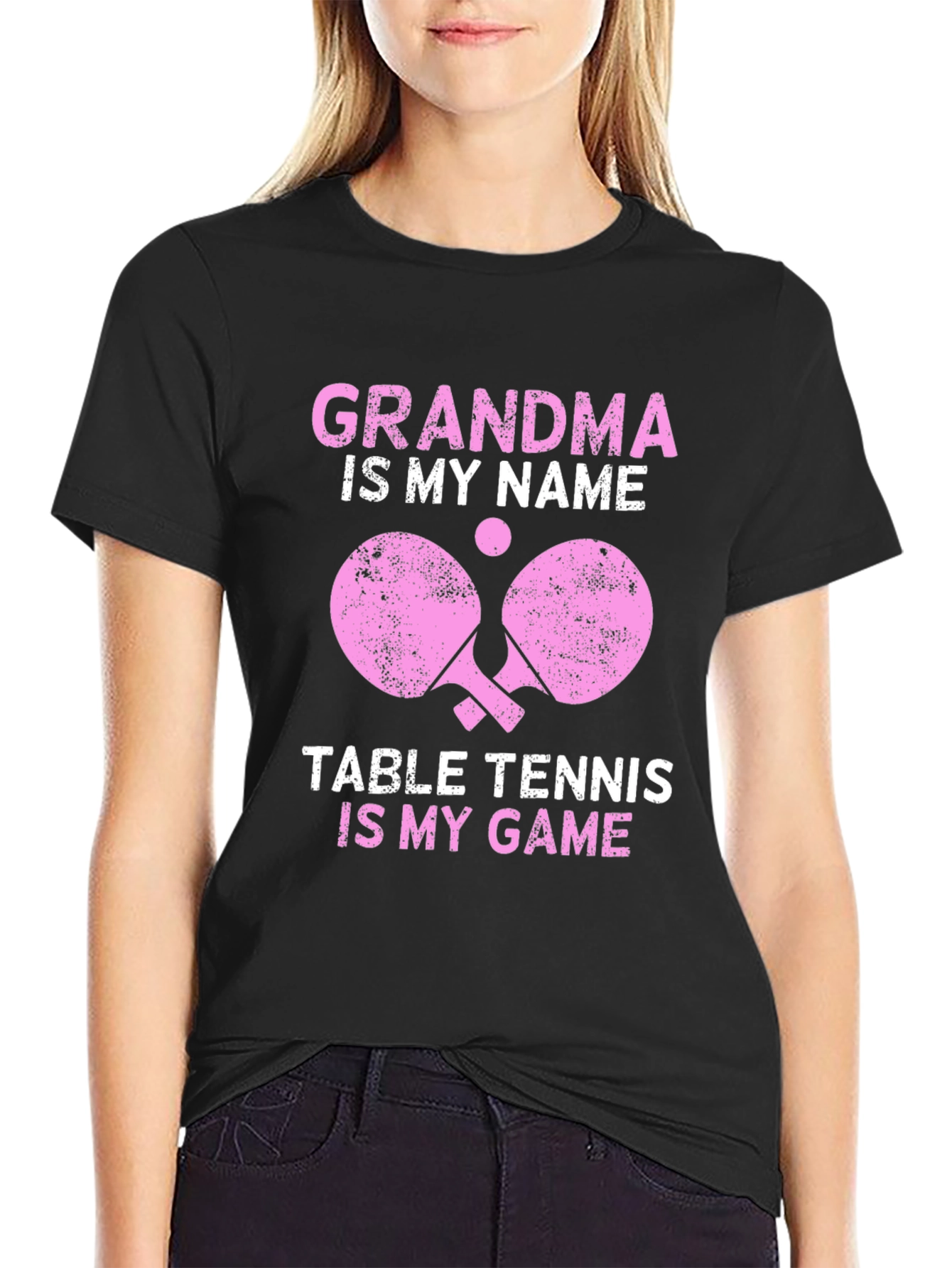 Grandma Table Tennis T-Shirt