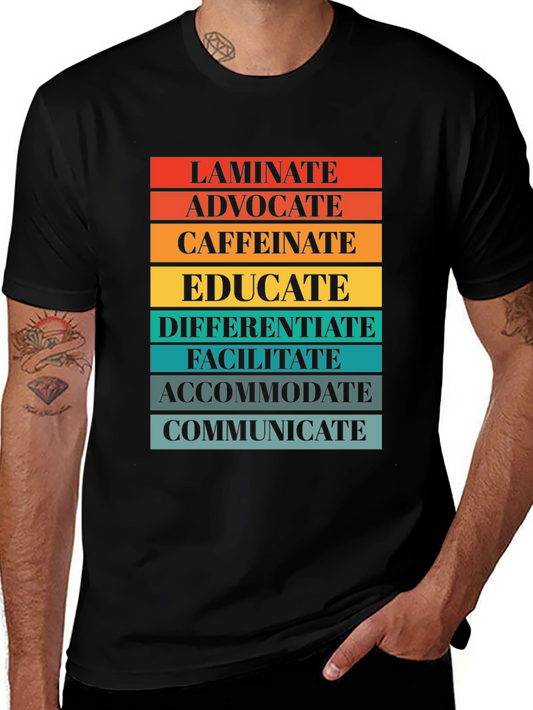 Laminate Advocate Teacher Job T-Shirt