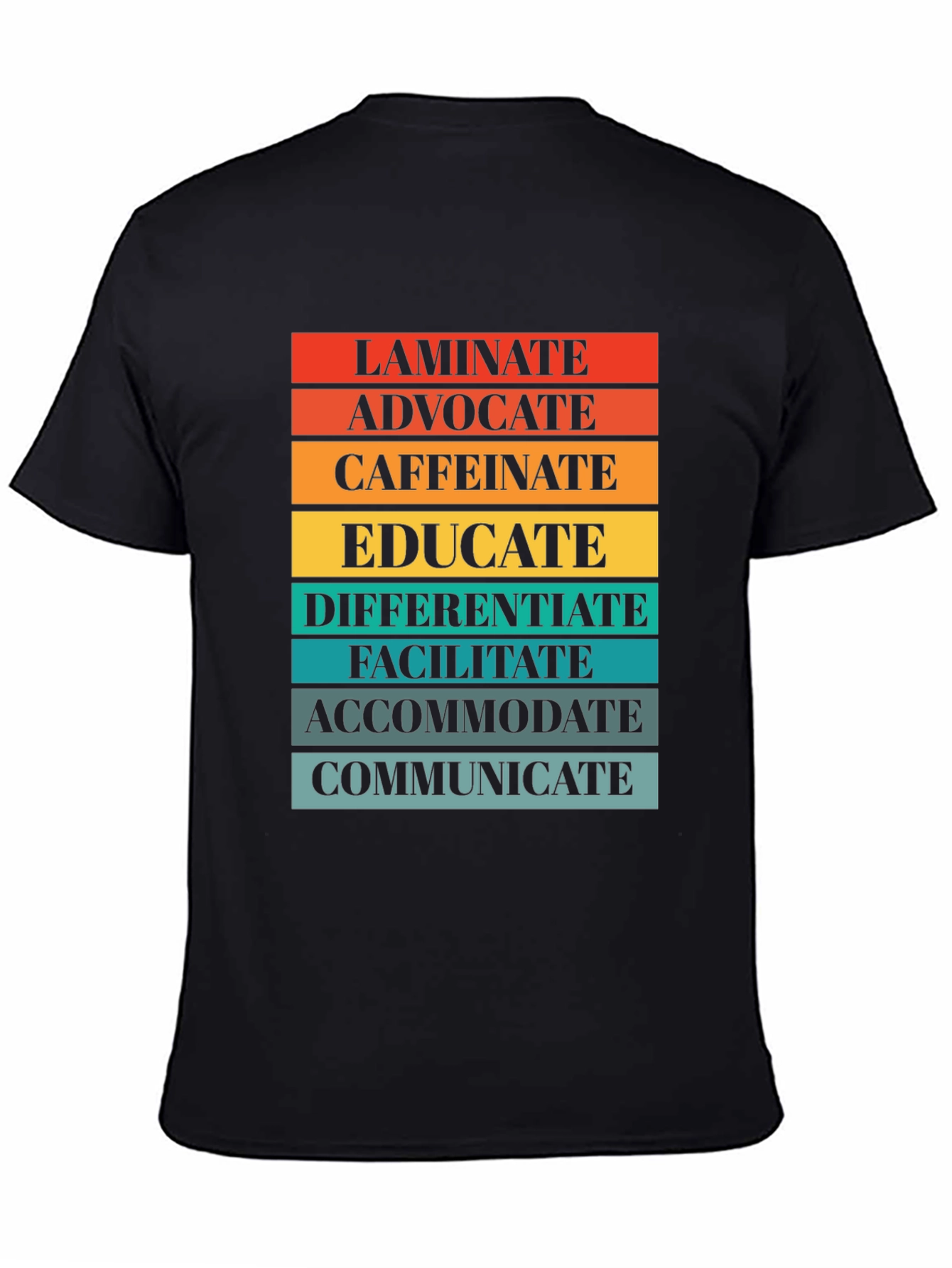 Laminate Advocate Teacher Job T-Shirt