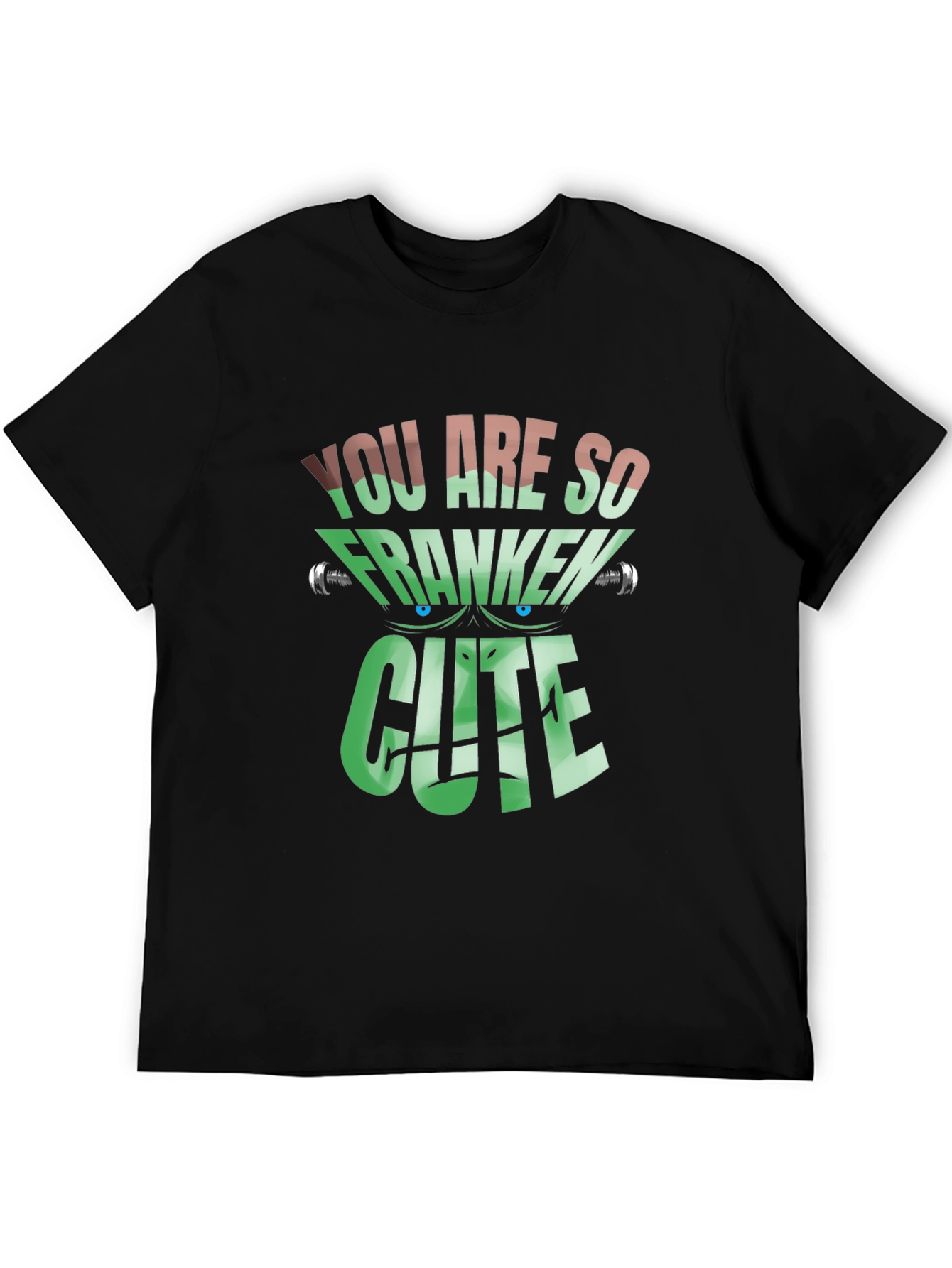 Franken Cute Graphic Tee - Halloween Apparel