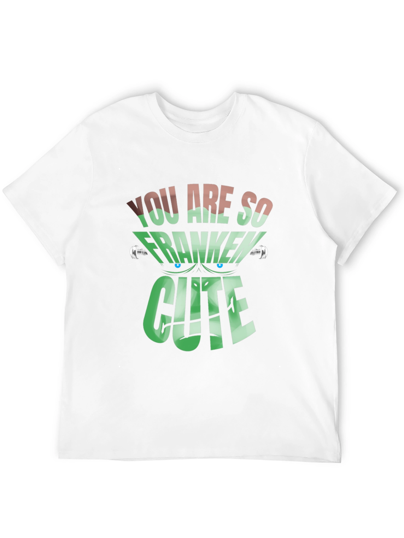 Franken Cute Graphic Tee - Halloween Apparel