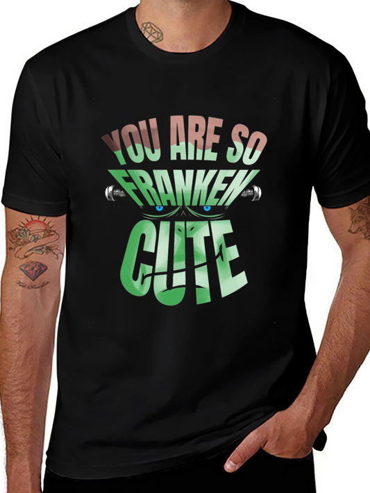 Franken Cute Graphic Tee - Halloween Apparel