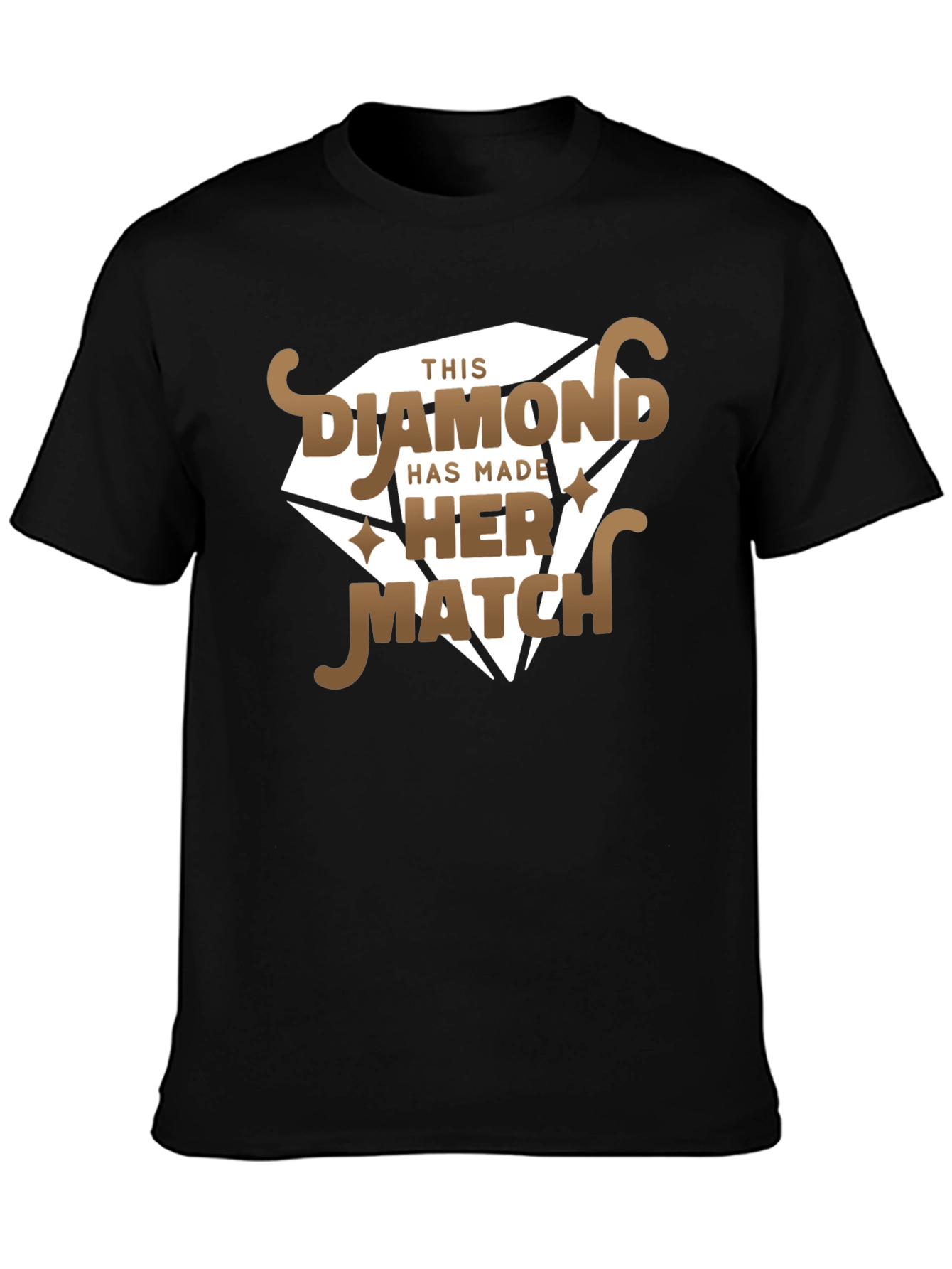 Diamond Made Her Match Graphic Tee