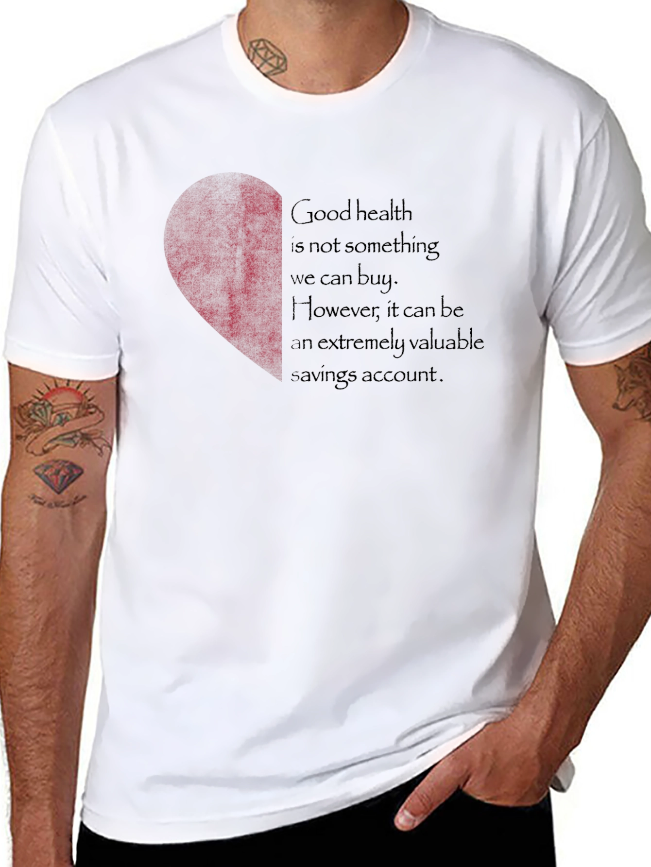 Heart Health T-Shirt - Valuable Savings