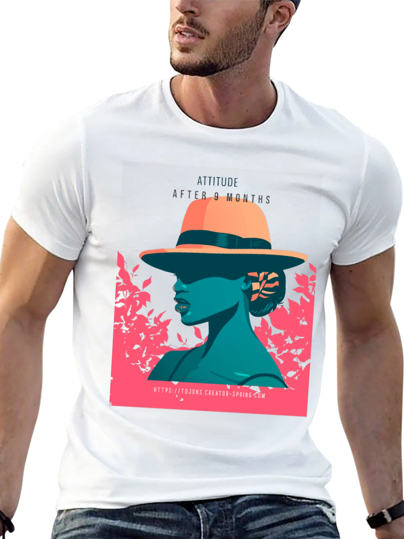 Attitude After 9 Months Graphic Tee - Unisex