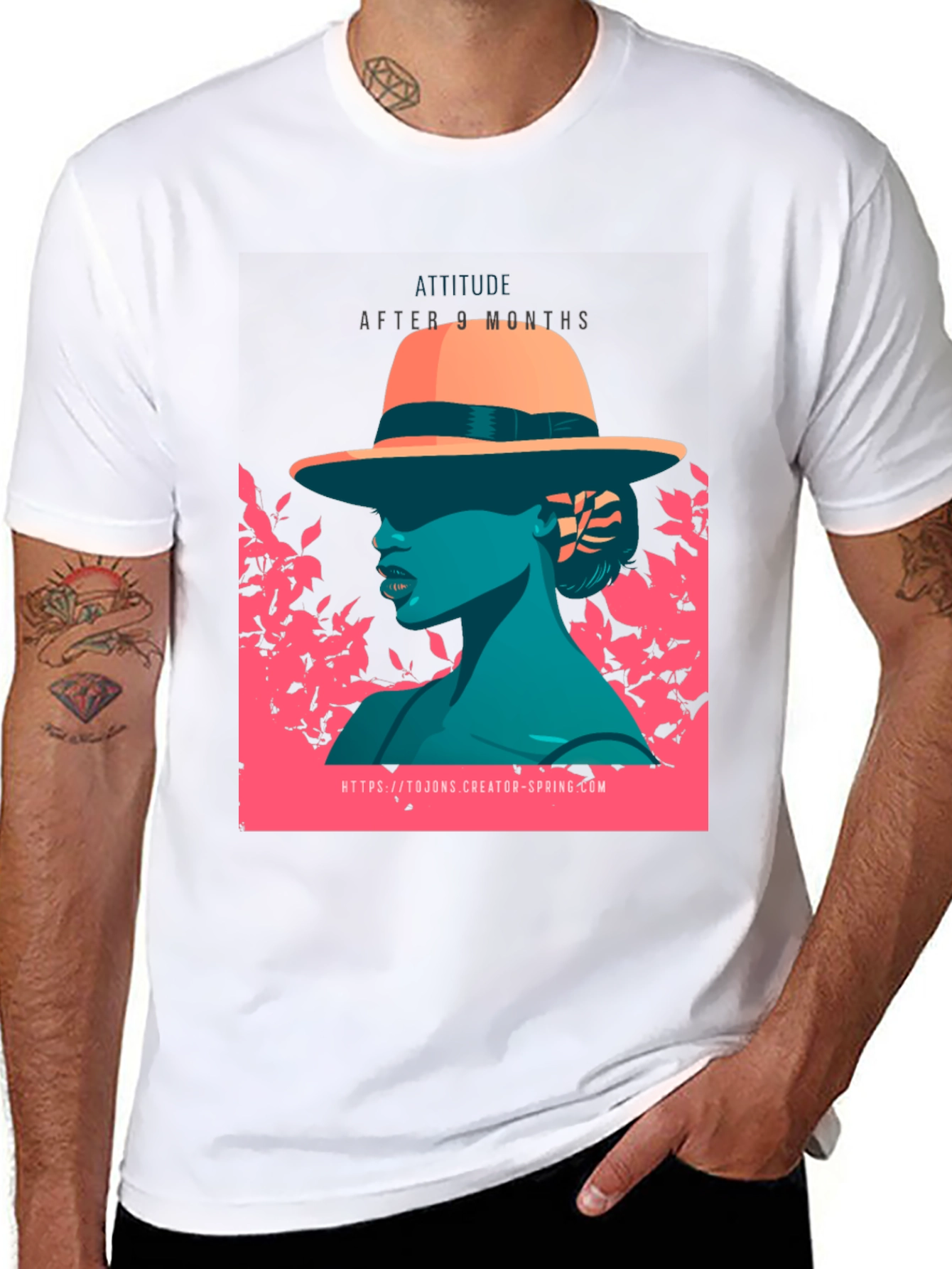 Attitude After 9 Months Graphic Tee - Unisex
