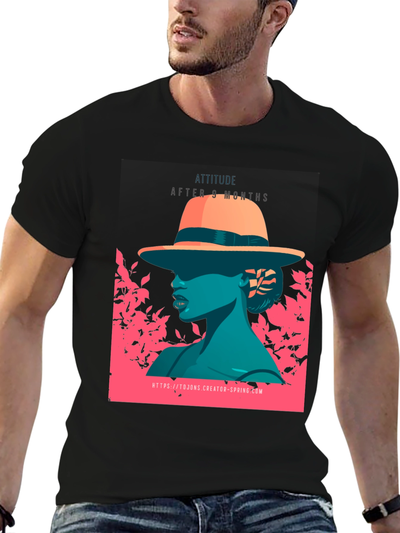 Attitude After 9 Months Graphic Tee - Unisex