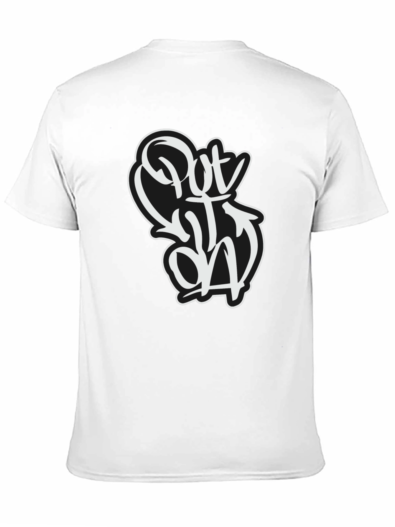 Put Out On Black Graphic Tee
