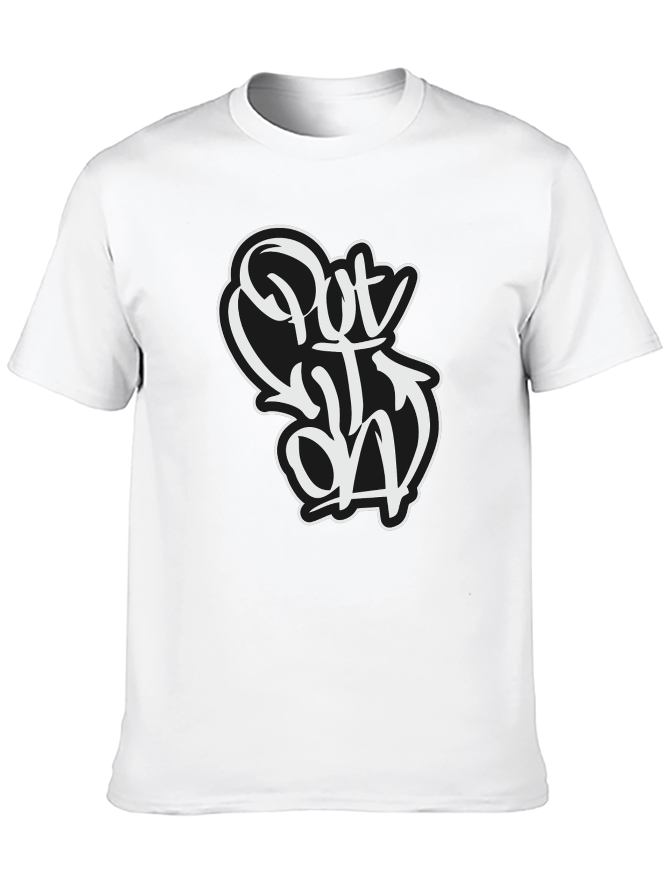 Put Out On Black Graphic Tee