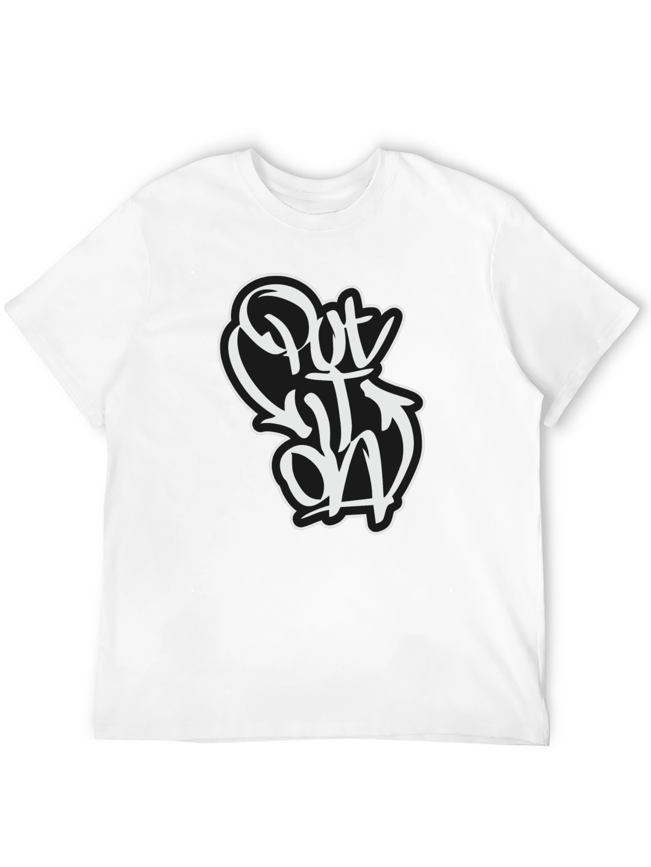 Put Out On Black Graphic Tee