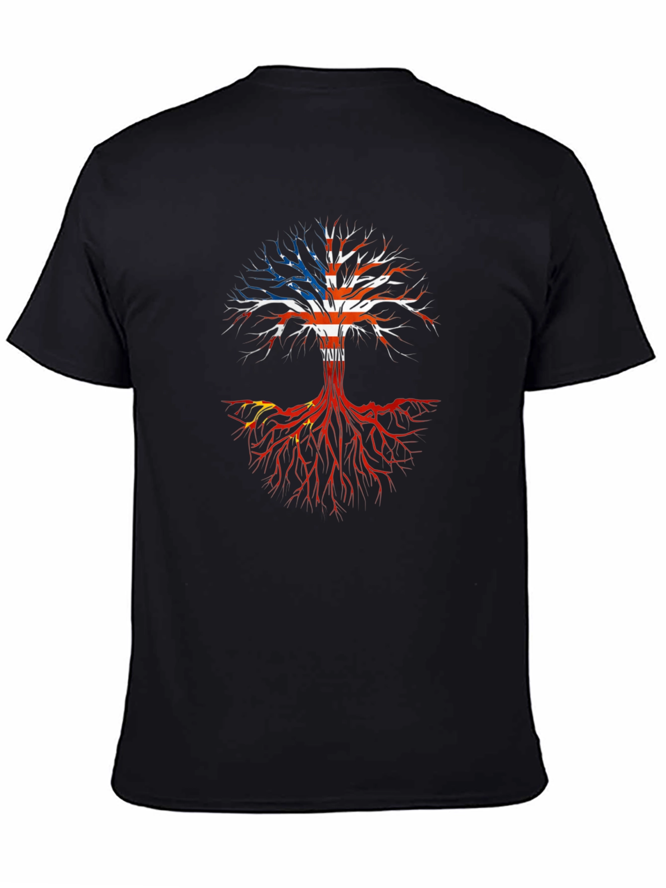 USA China Flag Tree T-Shirt