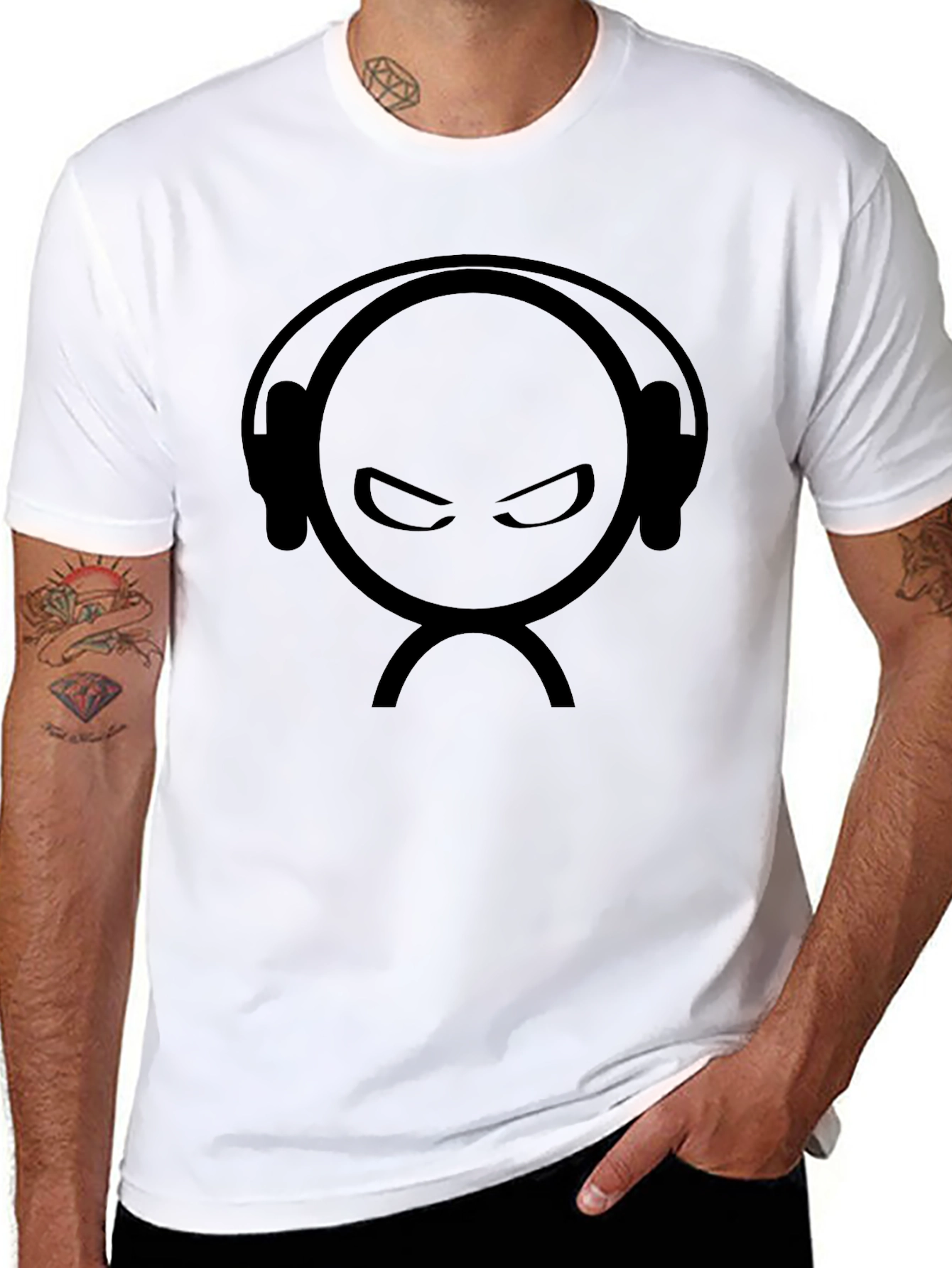 Cool Graphic Tee - DJ Alien Design