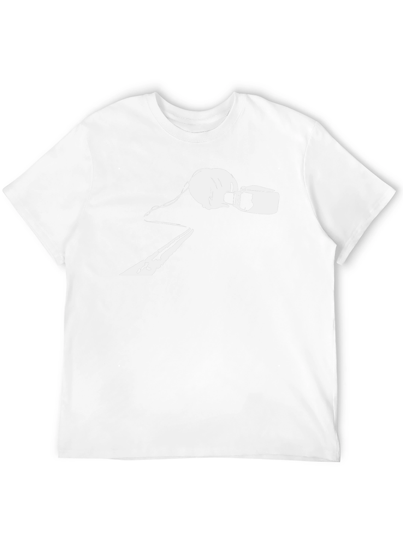 Retro Music T-Shirt - DJ Headphones & Cassette Design