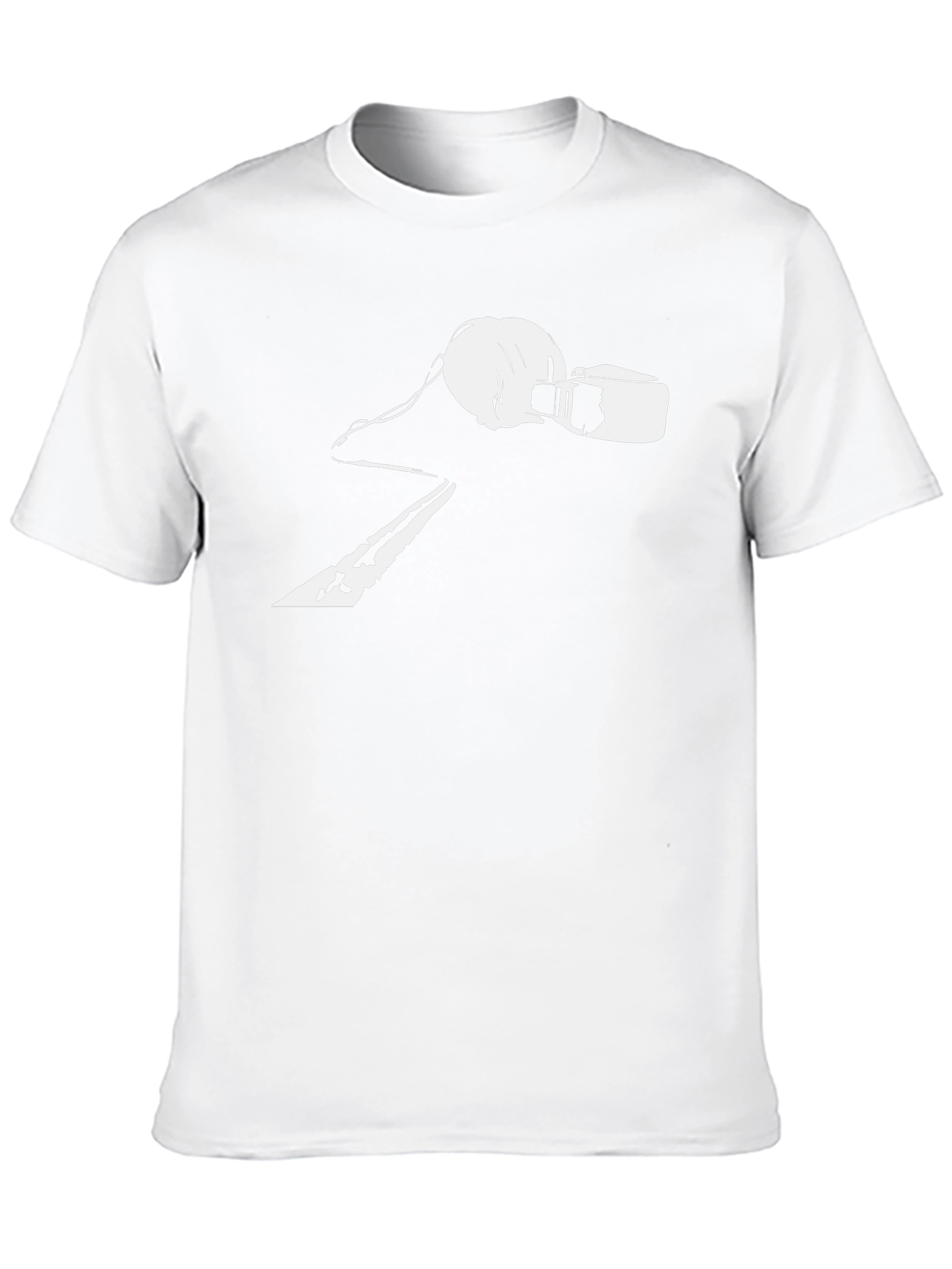 Retro Music T-Shirt - DJ Headphones & Cassette Design