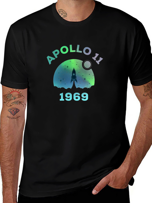 Apollo 11 1969 T-Shirt - Space Exploration Tee