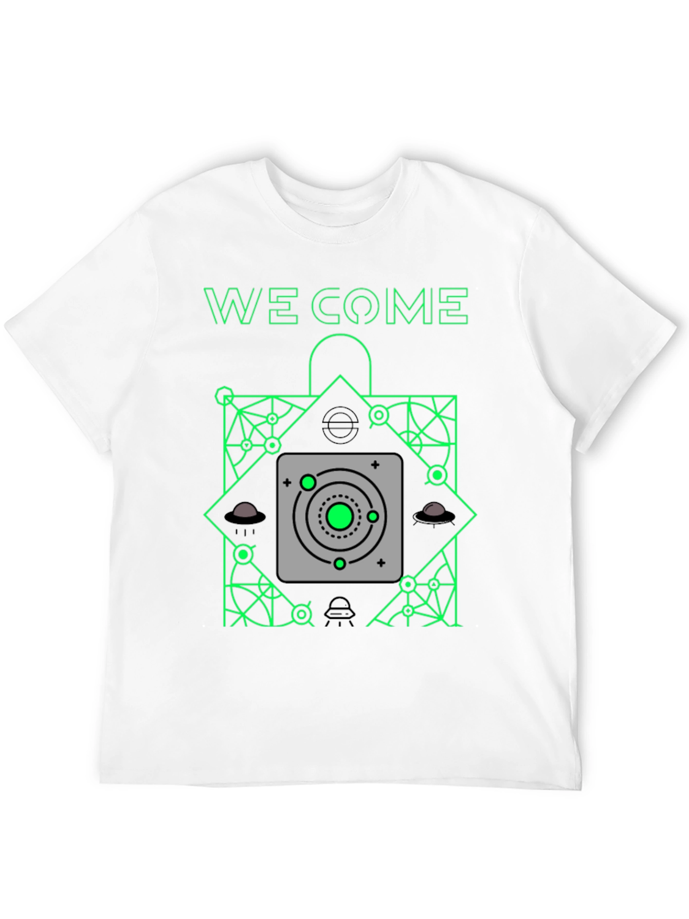 We Come T-Shirt - Alien Design