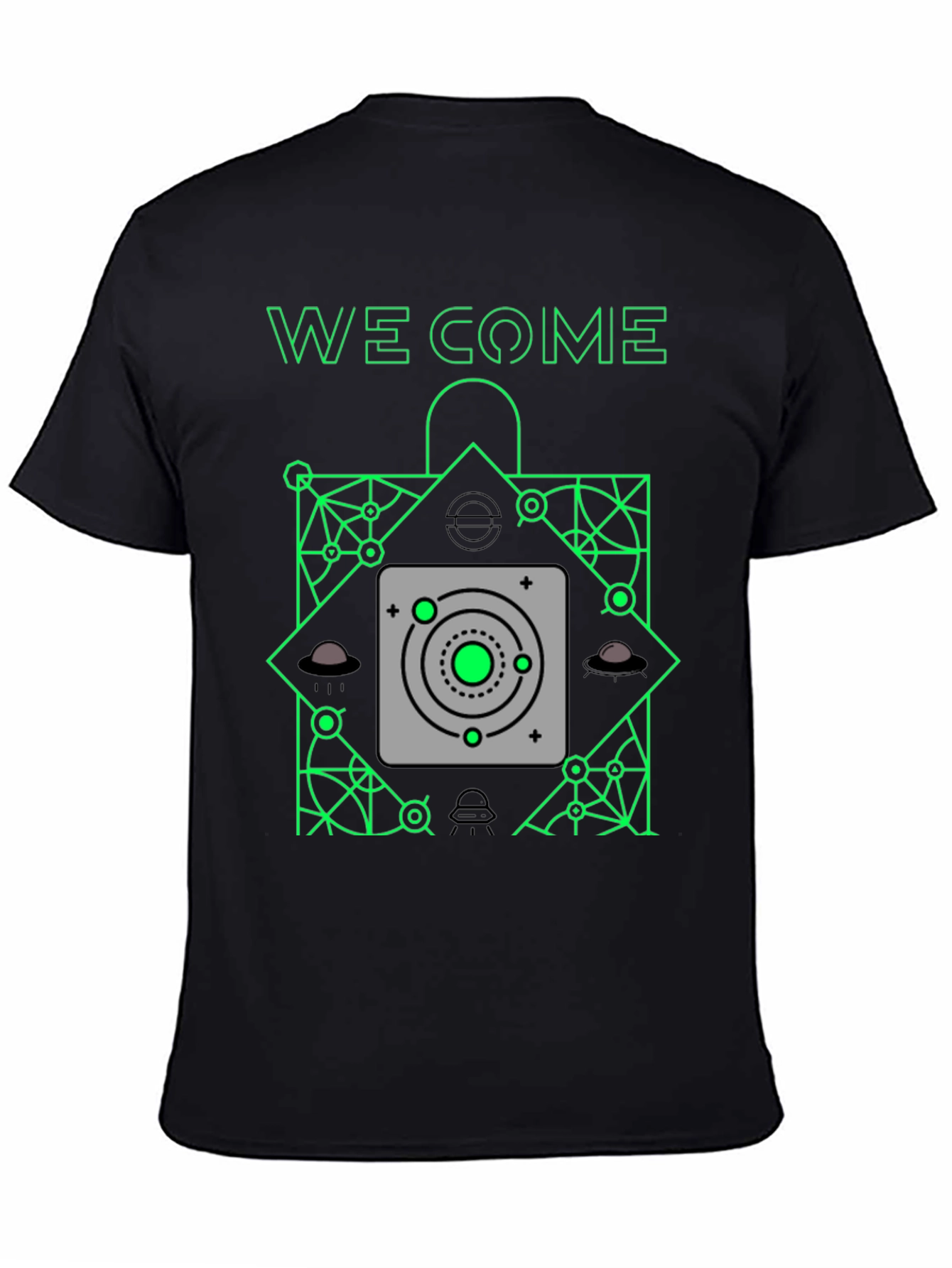 We Come T-Shirt - Alien Design