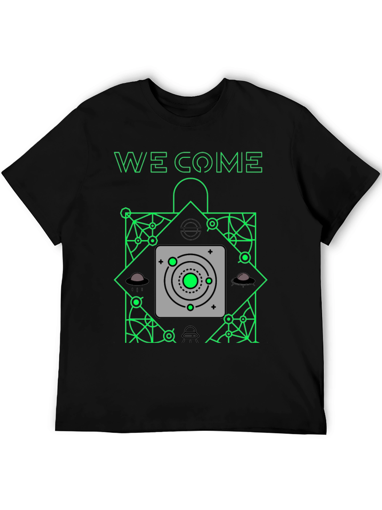 We Come T-Shirt - Alien Design