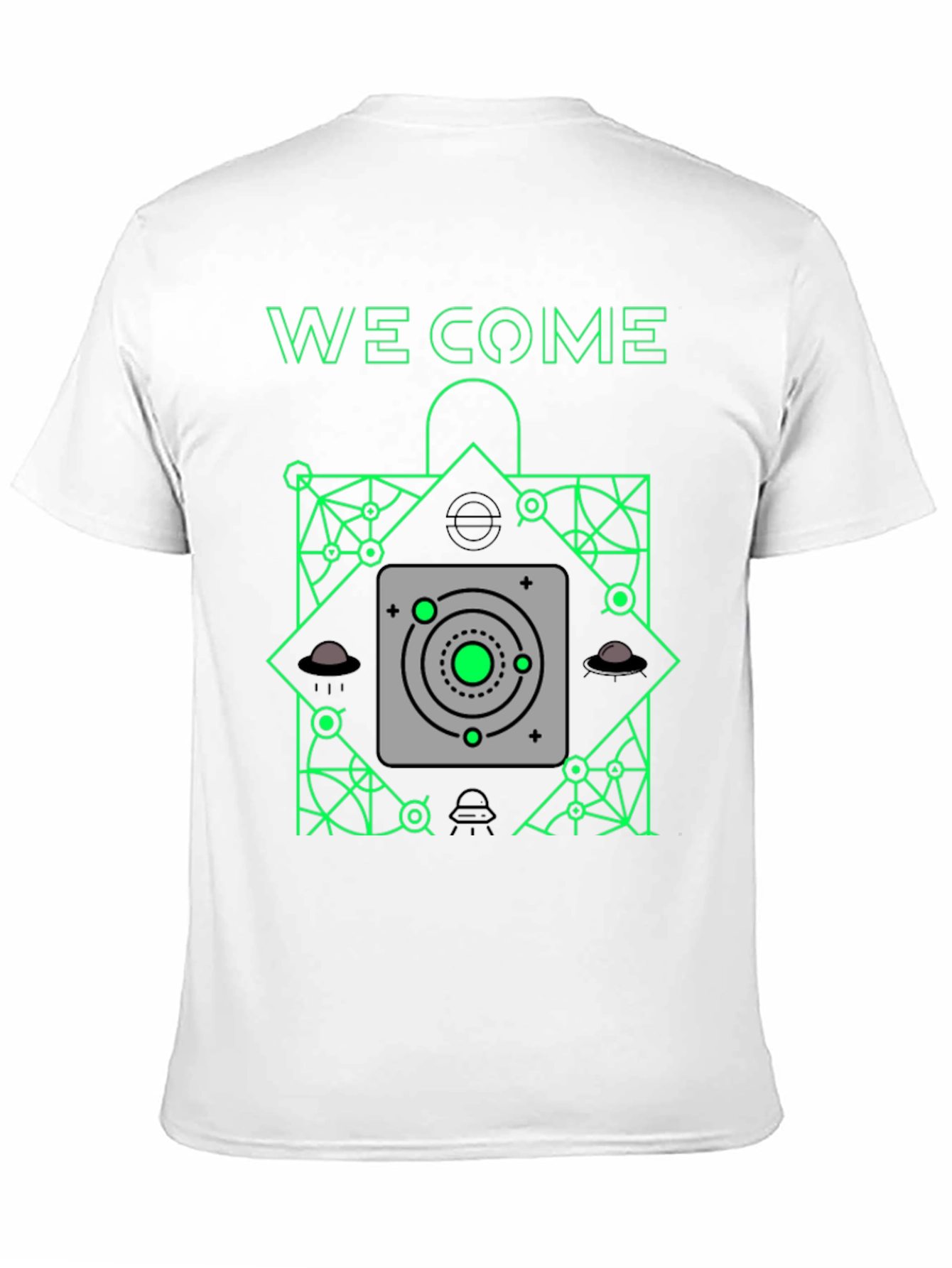 We Come T-Shirt - Alien Design
