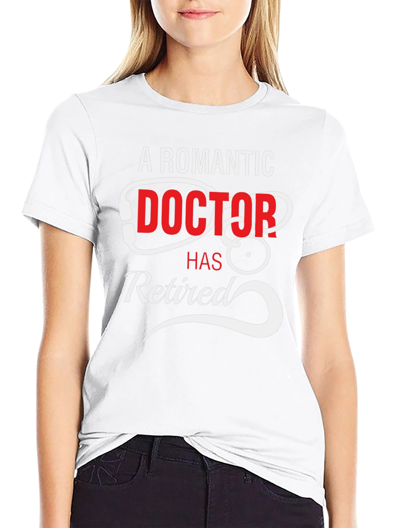 A Romantic Doctor Has Retired Black T-Shirt