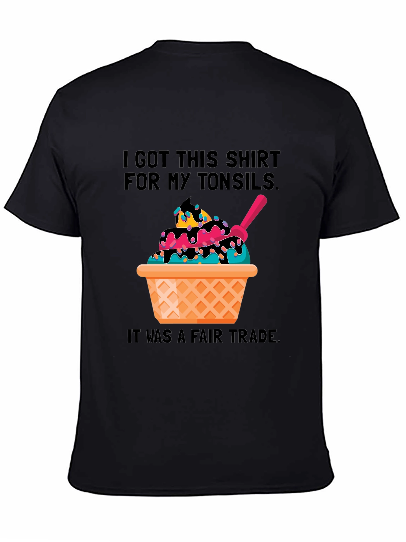 Tonsil Humor T-Shirt - Fair Trade Graphic Tee