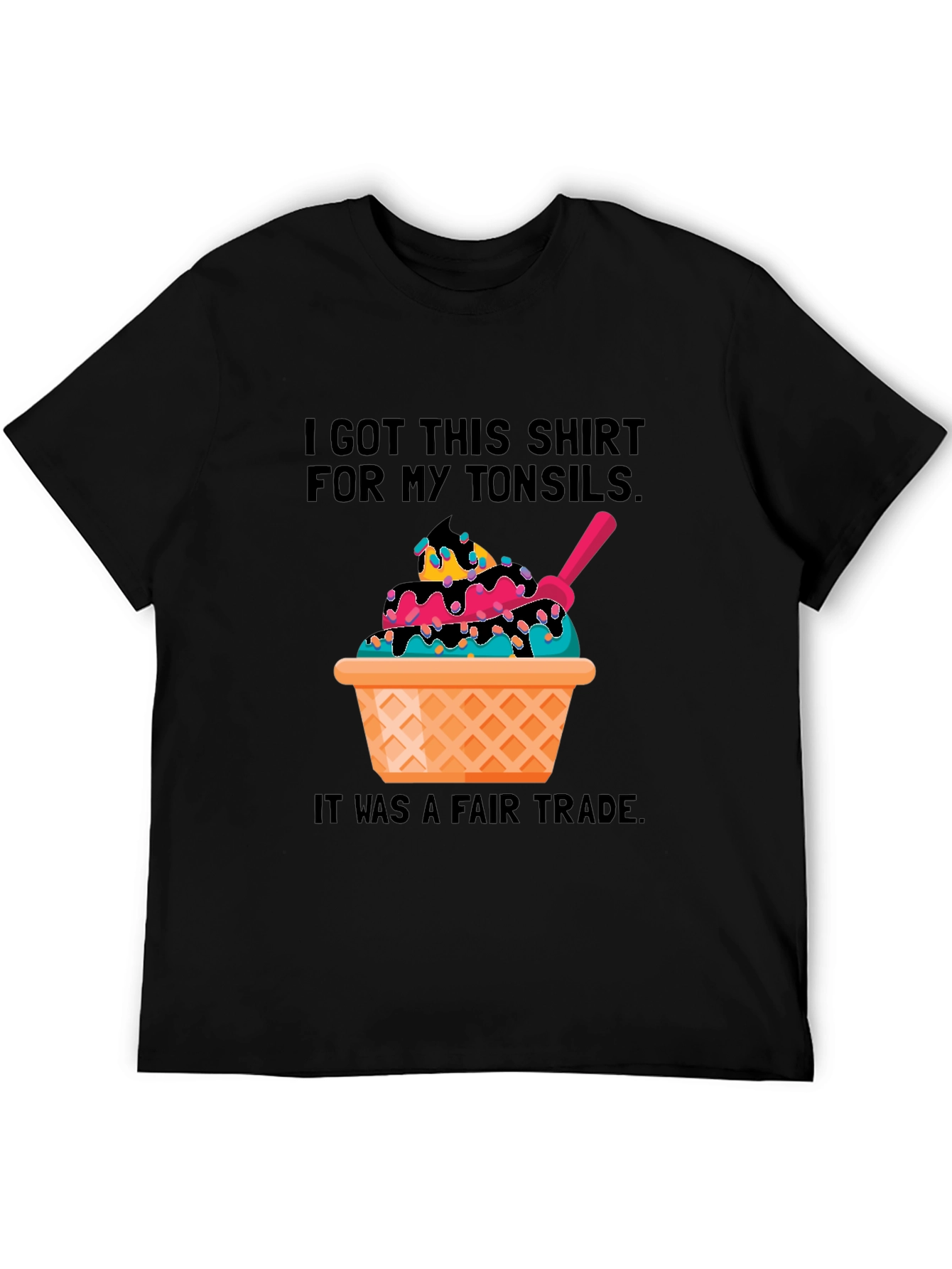 Tonsil Humor T-Shirt - Fair Trade Graphic Tee