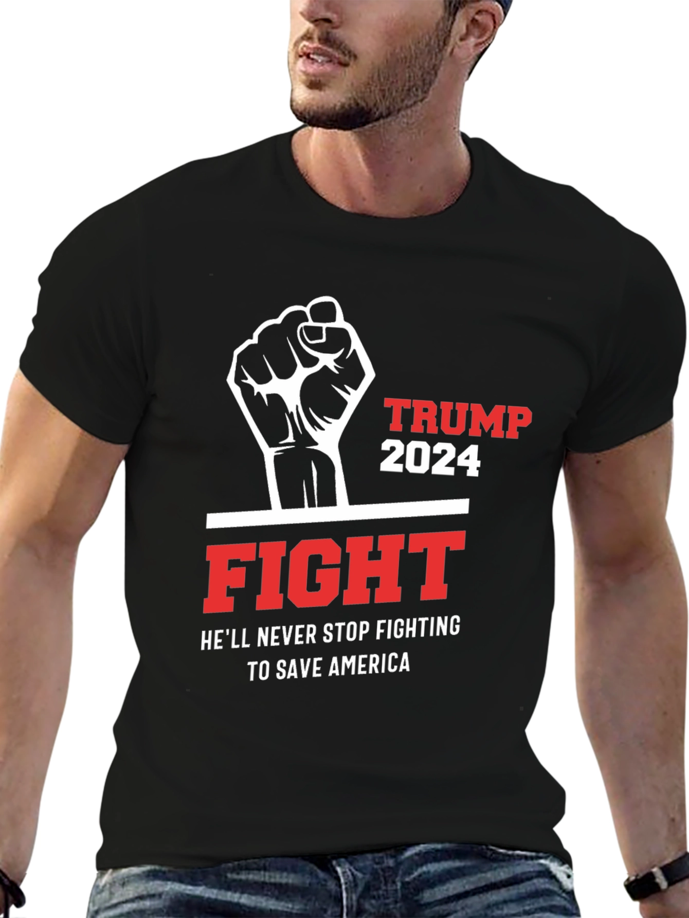 Trump 2024 Fight T-Shirt