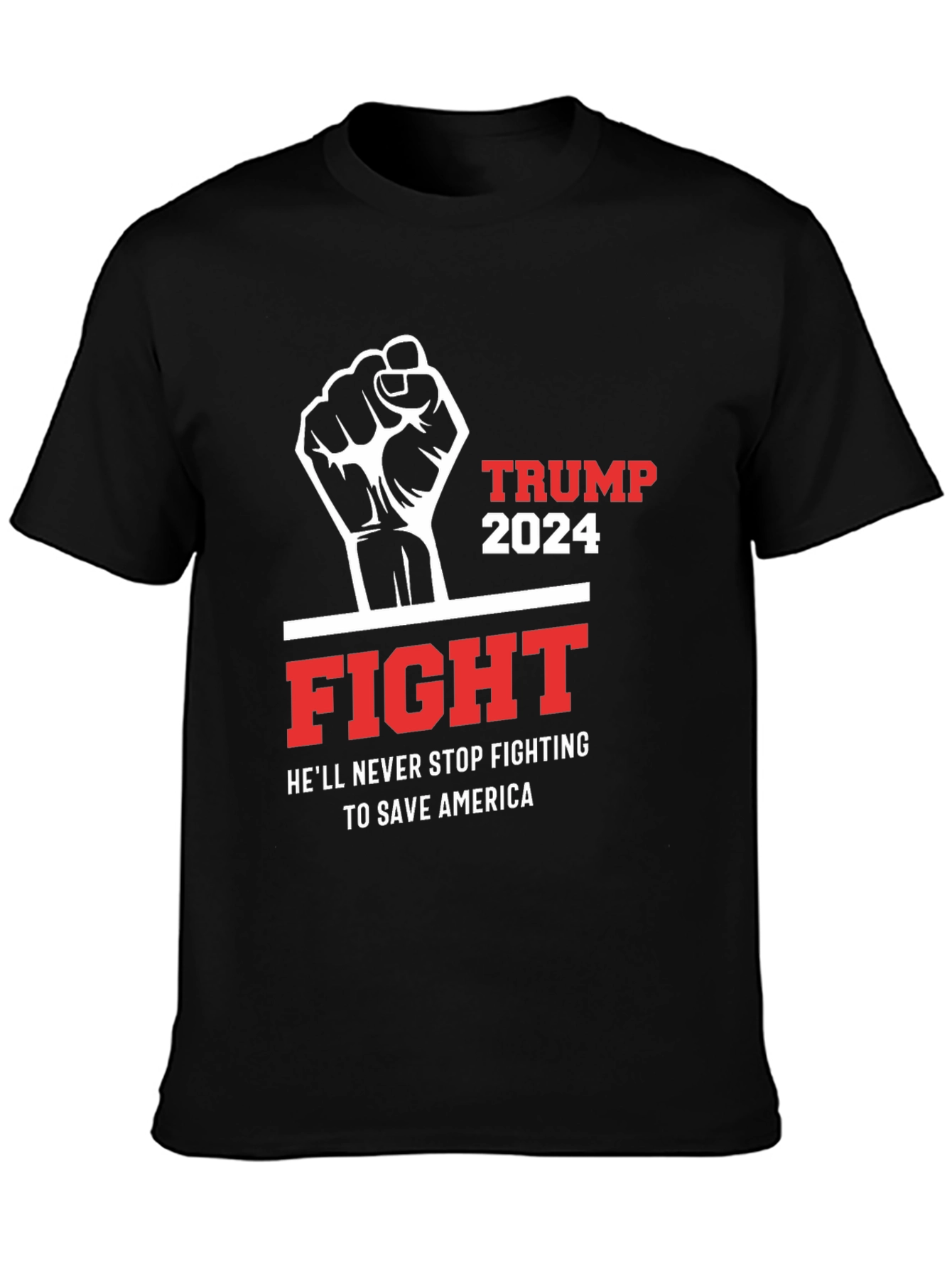Trump 2024 Fight T-Shirt