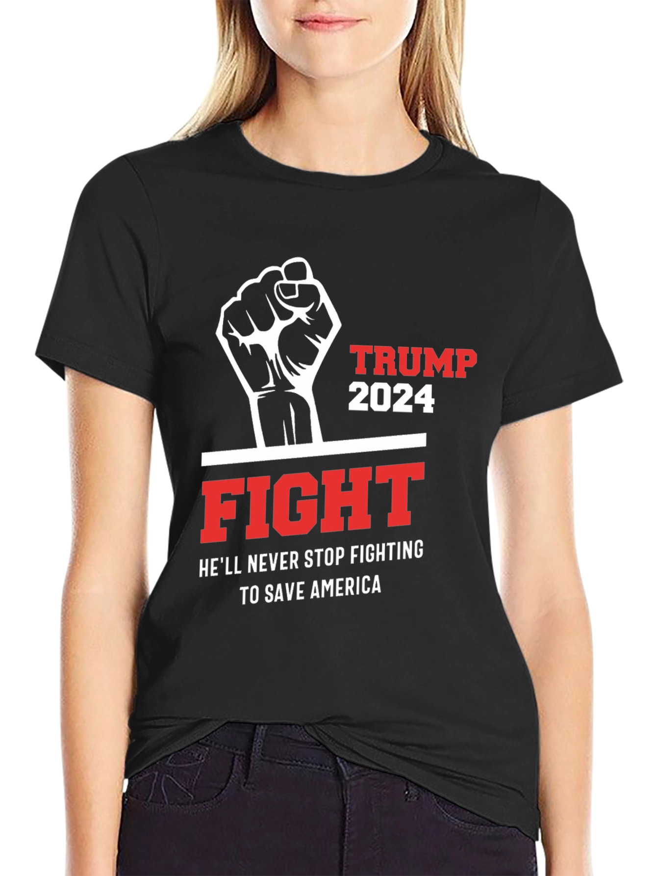 Trump 2024 Fight T-Shirt