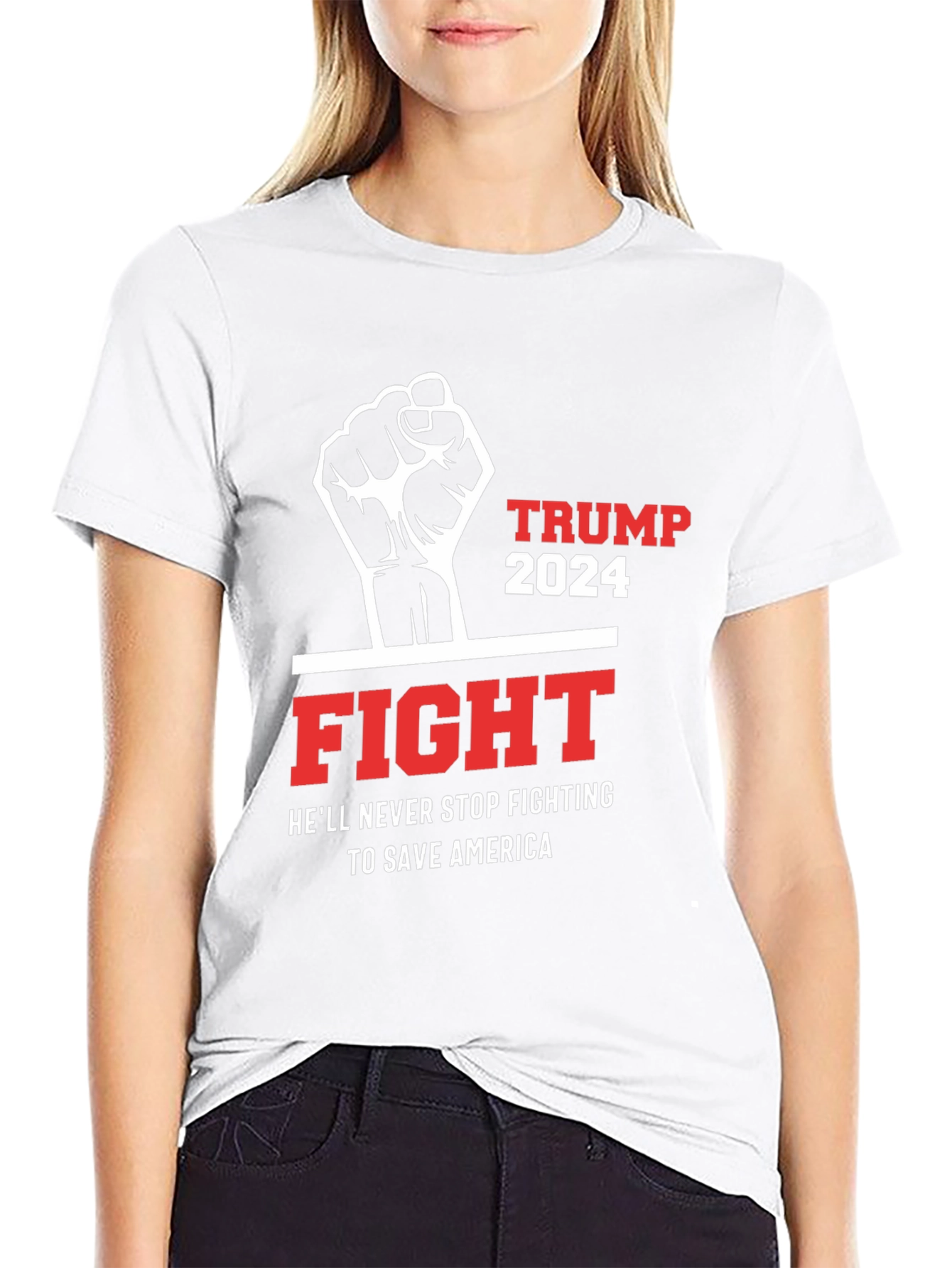 Trump 2024 Fight T-Shirt