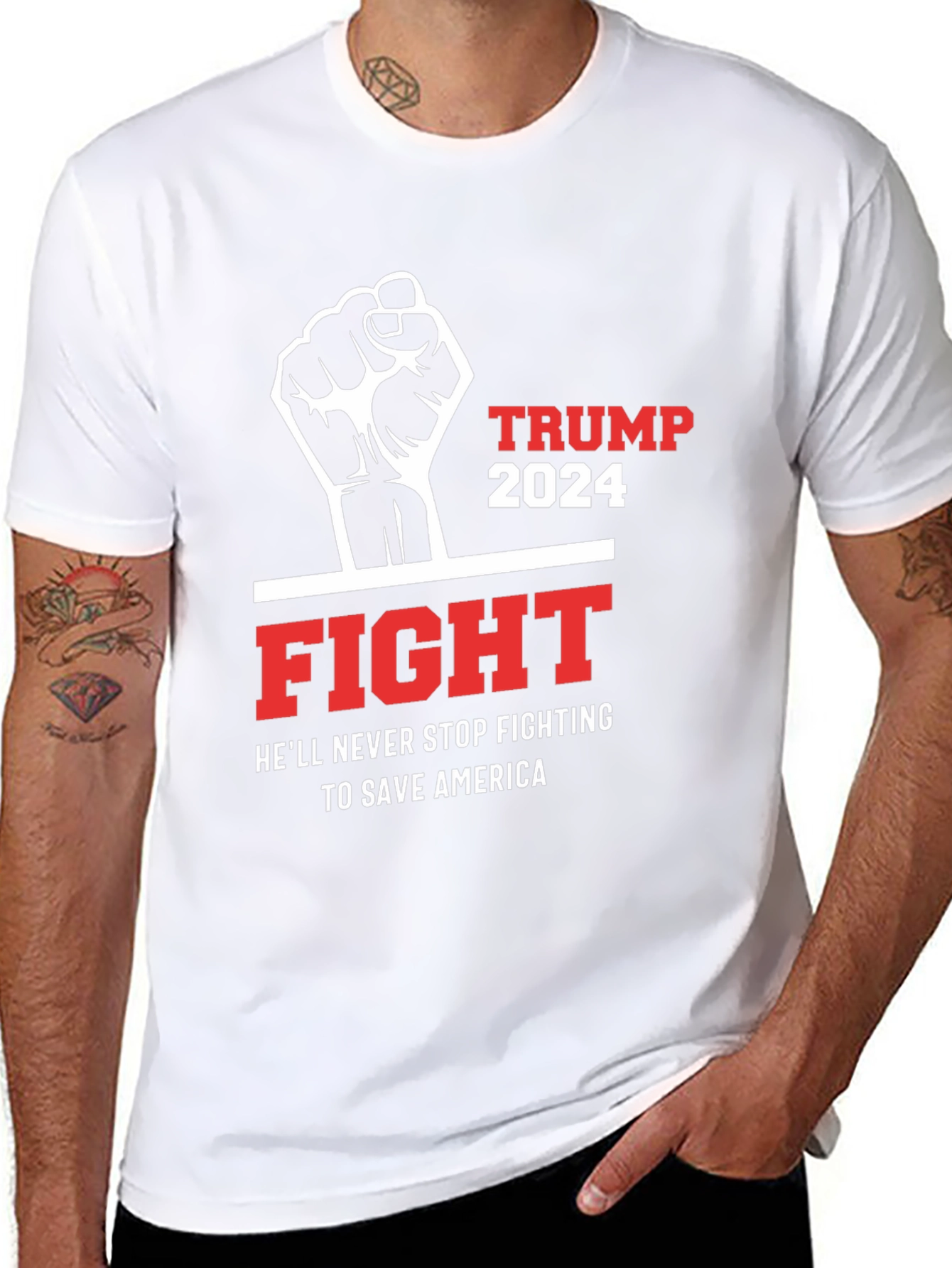 Trump 2024 Fight T-Shirt