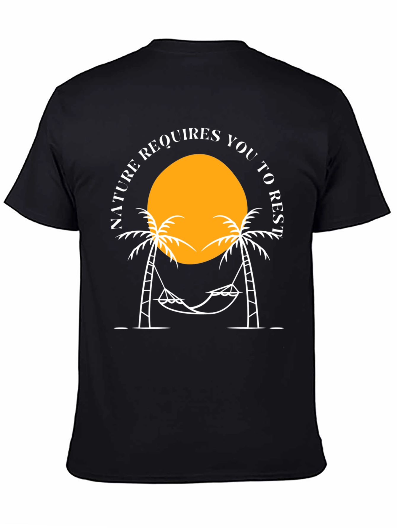 Nature Requires You To Rest Graphic T-Shirt
