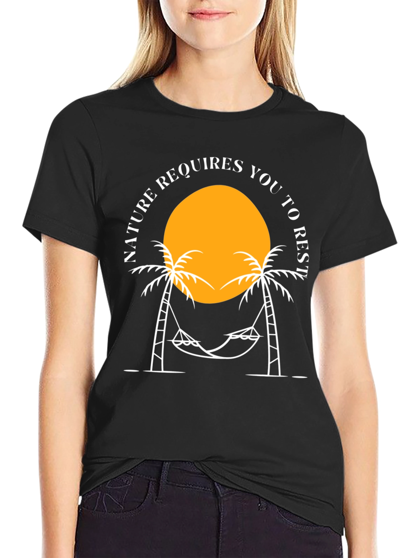 Nature Requires You To Rest Graphic T-Shirt