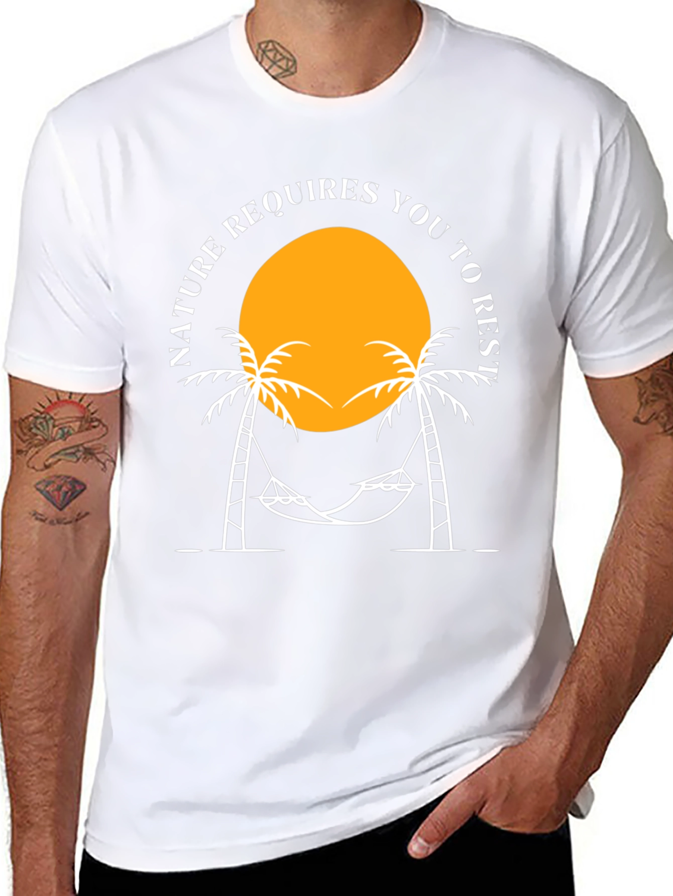 Nature Requires You To Rest Graphic T-Shirt