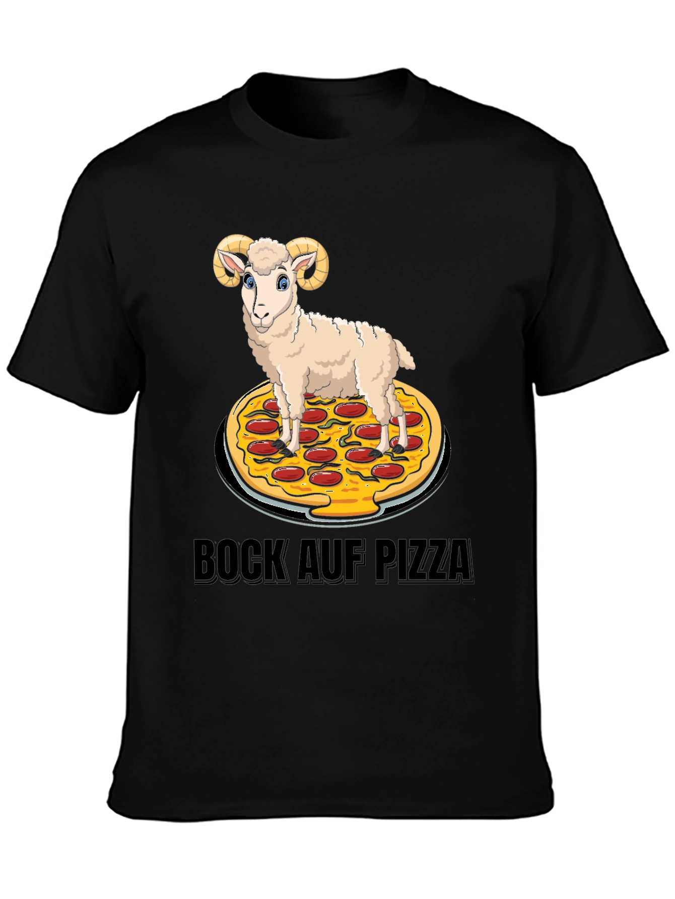 Bock Auf Pizza Graphic Tee