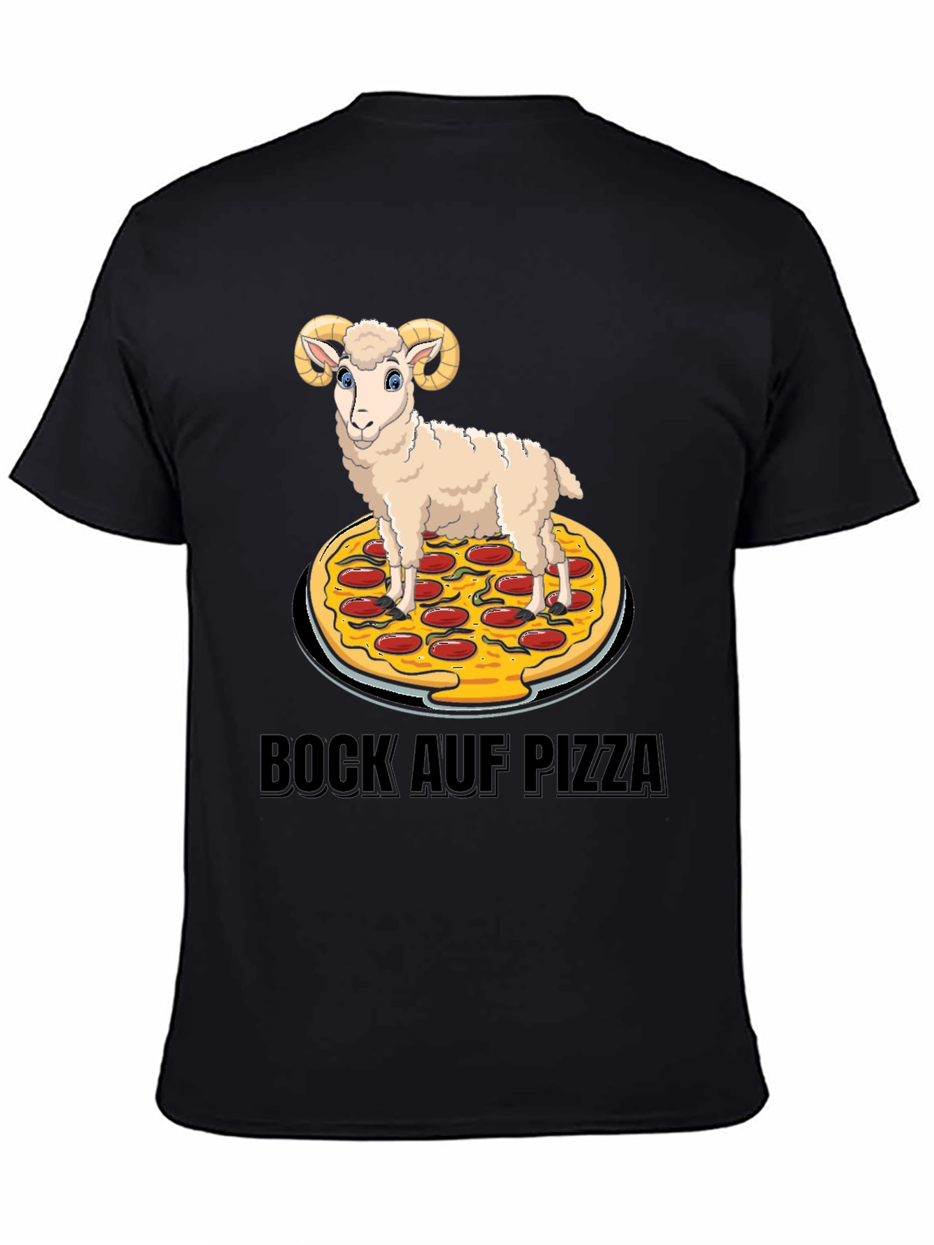 Bock Auf Pizza Graphic Tee