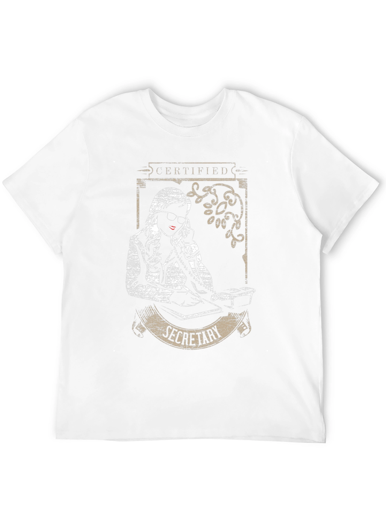 Certified Secretary Graphic T-Shirt